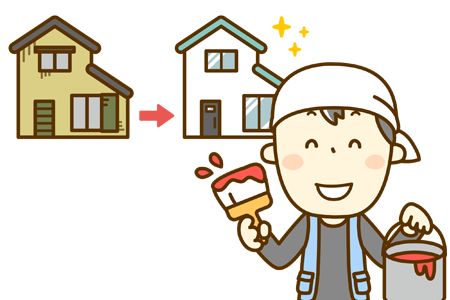 外壁リフォーム、外壁塗装